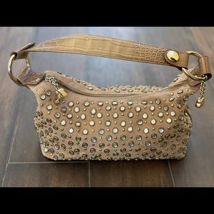 Kathy Van Zeeland Crystal Studded Purse